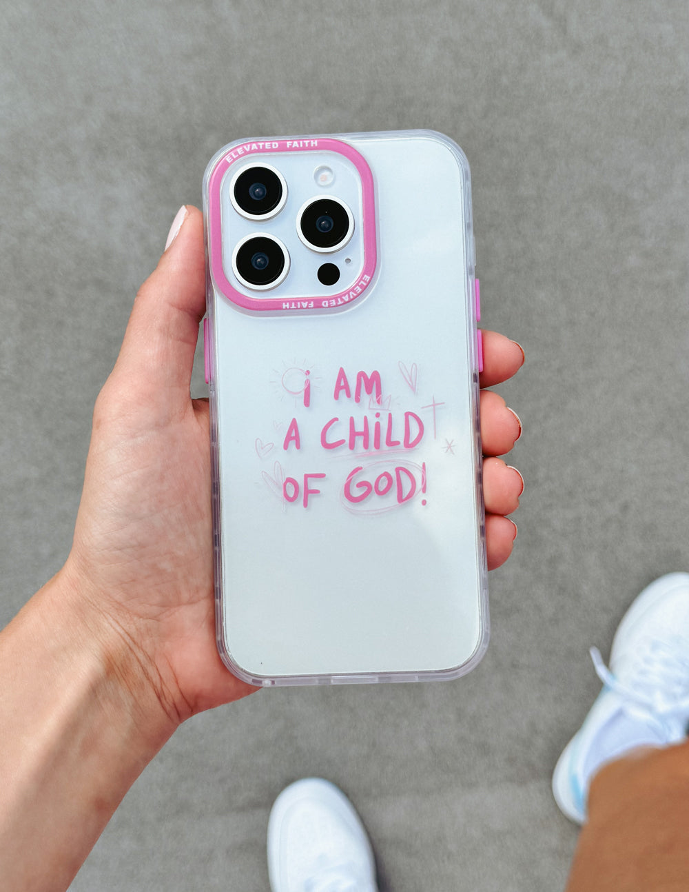 Child of God Pink Phone Case