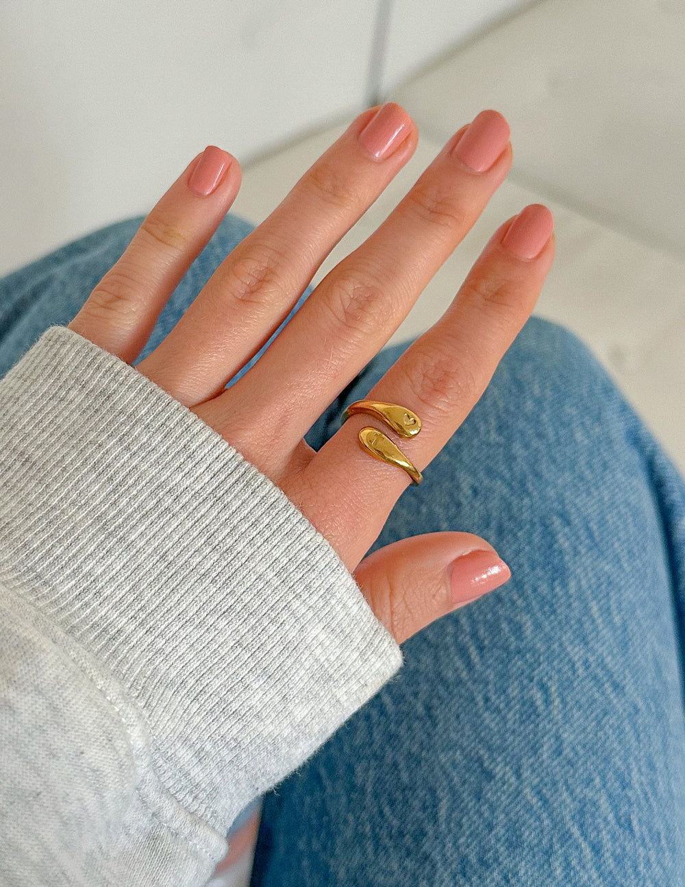 Cross Equals Love Ring